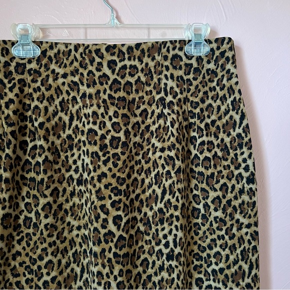 Leopard maxi pencil skirt - Picture 2 of 3